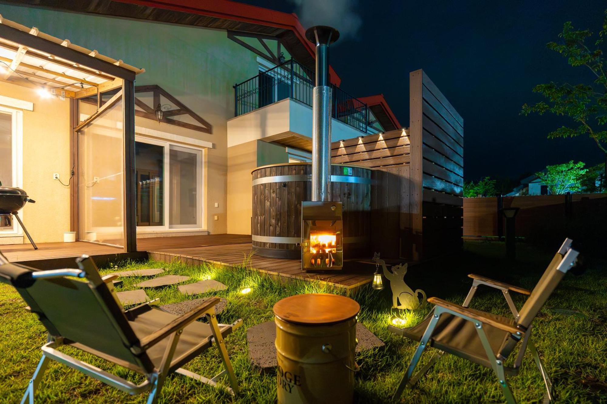 Le Comte Bleu Hotel Pyeongchang Bagian luar foto