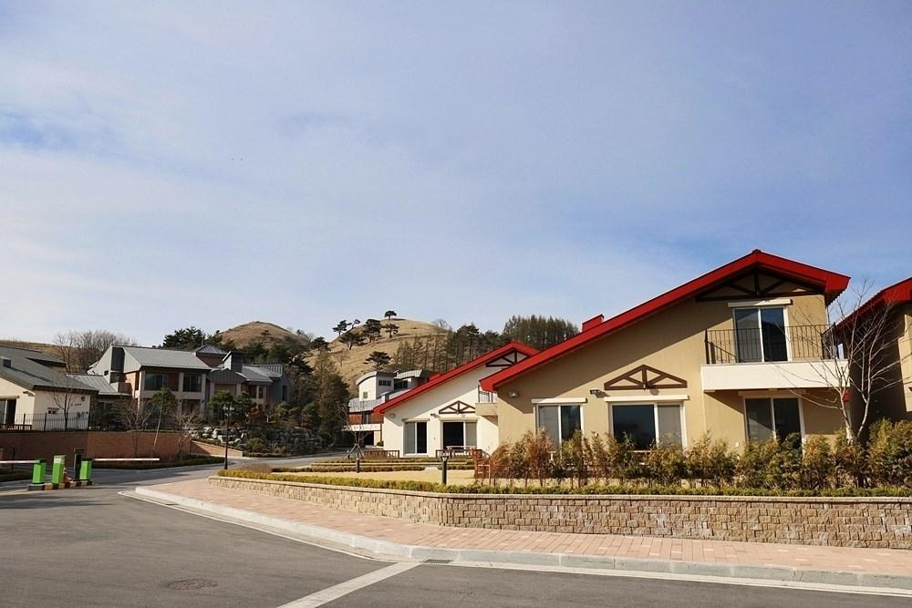 Le Comte Bleu Hotel Pyeongchang Bagian luar foto